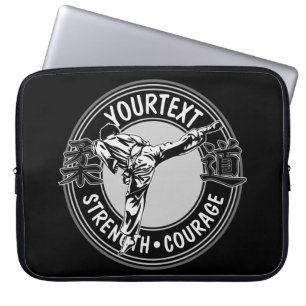 Personalized Martial Arts JUDO Japan Combat Sport Laptop Sleeve