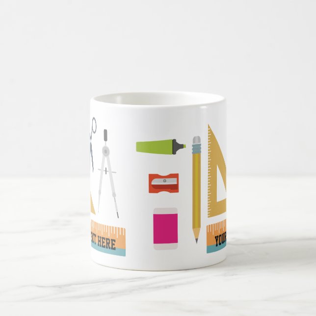 Personalized Maths Teacher Gift Mug (Center)