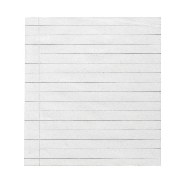 Personalized Memo Pad with Business Lines (Front)