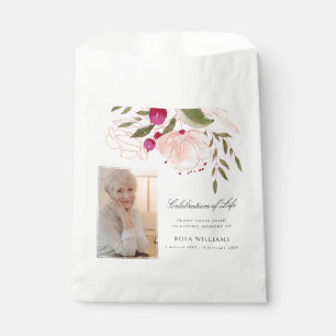 Personalized Memorial Seed Packet for Funeral Favour Bag