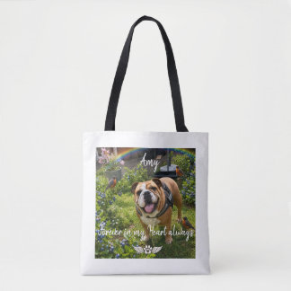 PERSONALIZED MEMORY PHOTO KEEP SAKE TOTE BAG