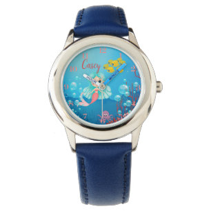 Personalized Mermaid  Watch