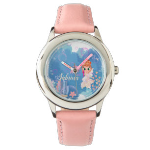 Personalized Mermaid  Watch
