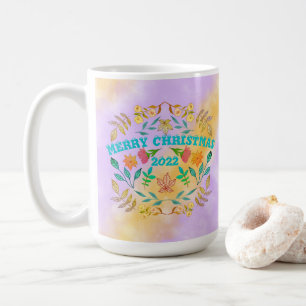 PERSONALIZED MERRY CHRISTMAS 20XX COFFEE MUG