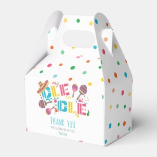 Personalized Mexican Fiesta Ole Ole Favour Box