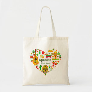 Personalized Mexico / Soanish Themed Tote Bag