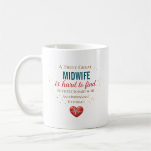 Personalized Midwife Appreciation Quote Coffee Mug