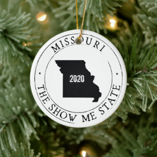 Personalized Missouri Ornament