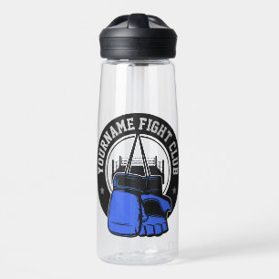 Personalized MMA Mixed Martial Arts Fight Club Water Bottle
