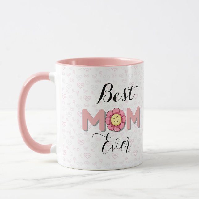 Personalized Mom Coffee Mug (Left)