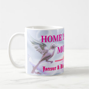 "Personalized 'Mom is Home' Floral Mug"2026 Coffee Mug