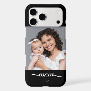 Personalized Mom Photo Year Established Modern