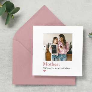 Personalized Mom Thank You Photo 