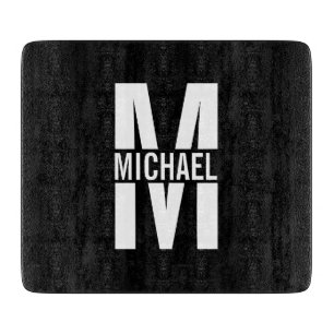 Personalized Monogram and Name Cutting Board