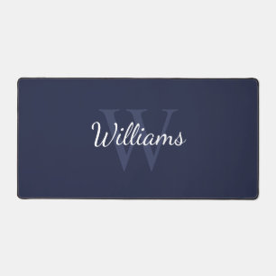 Personalized Monogram and Name Desk Mat