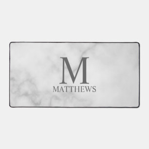 Personalized Monogram and Name Desk Mat