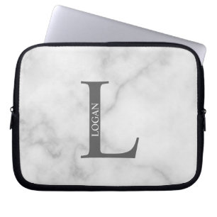 Personalized Monogram and Name Laptop Sleeve