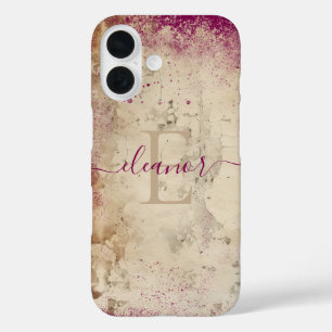 Personalized Monogram iPhone 16 Case