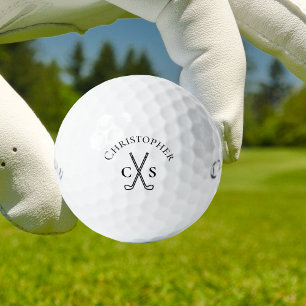 Personalized Monogram Golf Balls