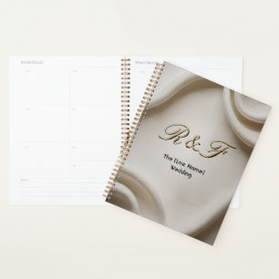 Personalized Monogram Suite Luxe Linen Wedding Planner