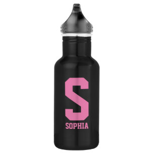 Personalized monogram Water Bottle   Sports Gift