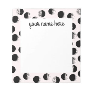 Personalized Moon phase notepad