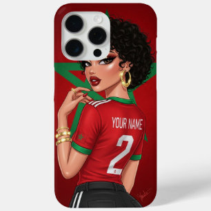 Personalized Moroccan Football Fan Phone Case