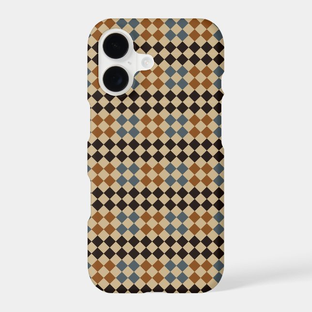 Personalized Mosaic Tile iPhone Case (Back)