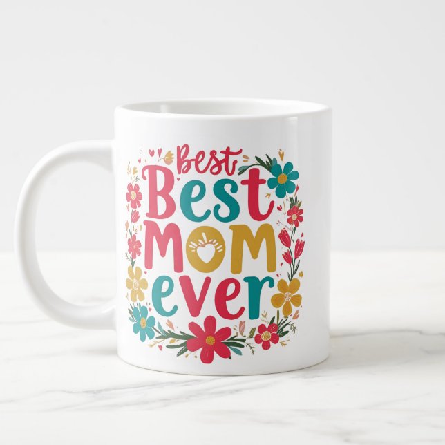 Personalized Mother’s Day Mug – Custom Gift for Mo (Left)