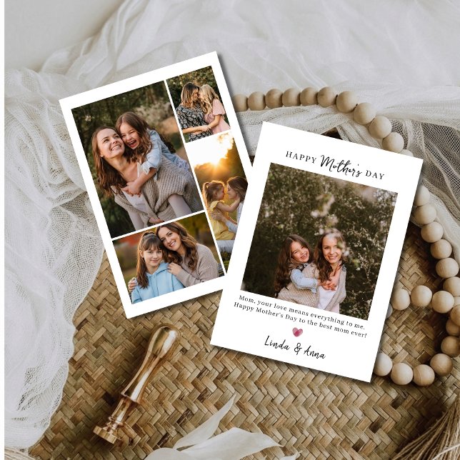 Personalized Mother’s Day Photo Card From Daughter (Creator Uploaded)