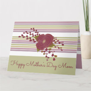 Personalized Mother's Day Folded Card