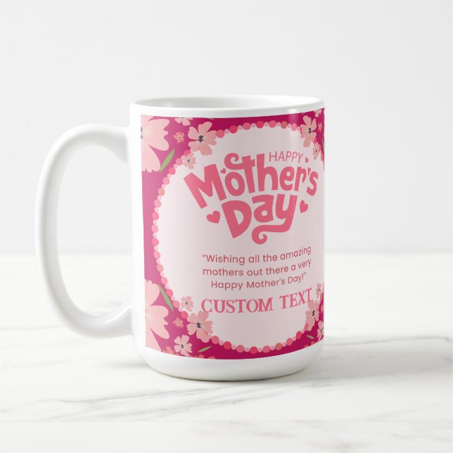 PERSONALIZED MOTHERS DAY NAME MUG (Left)
