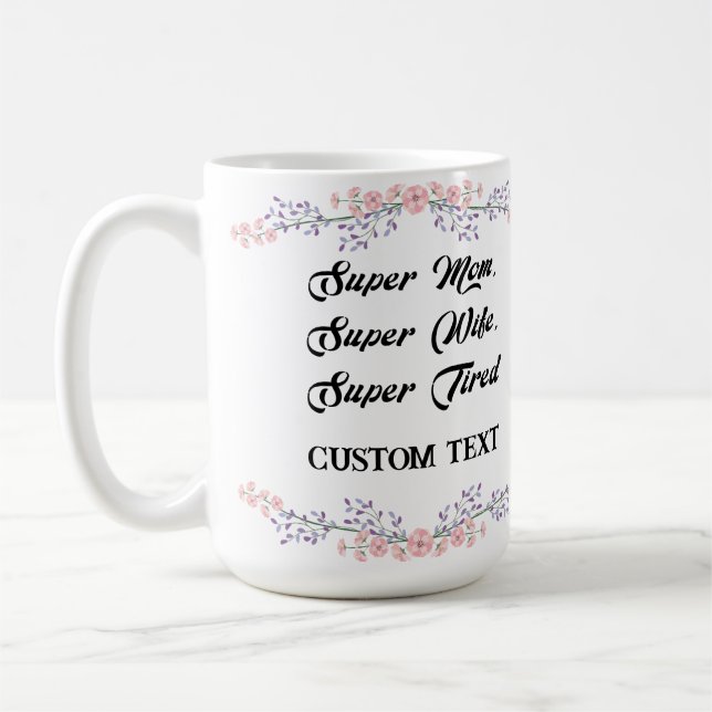 PERSONALIZED MOTHERS DAY NAME MUG (Left)