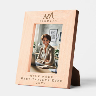 Personalized Motivational Abstract Iceberg Art Etched Frames