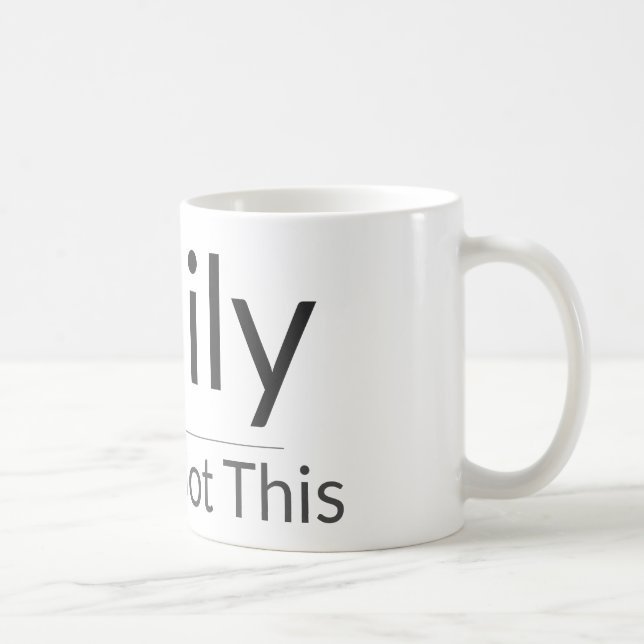 Personalized Motivational Mug – Custom Name & Affi (Right)