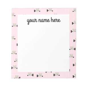 Personalized Mouse Notepad