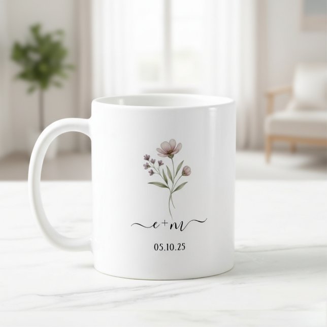 Personalized Mr & Mrs coffee mugs, Engagement  Coffee Mug (Creator Uploaded)