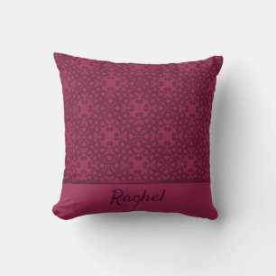 Personalized mulberry pattern cushion