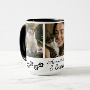 Personalized Multi-Photo Pet Lover Mug 