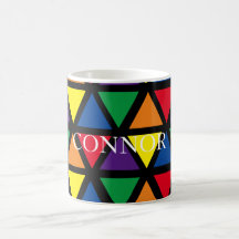 Personalized multicoloured Triangle 