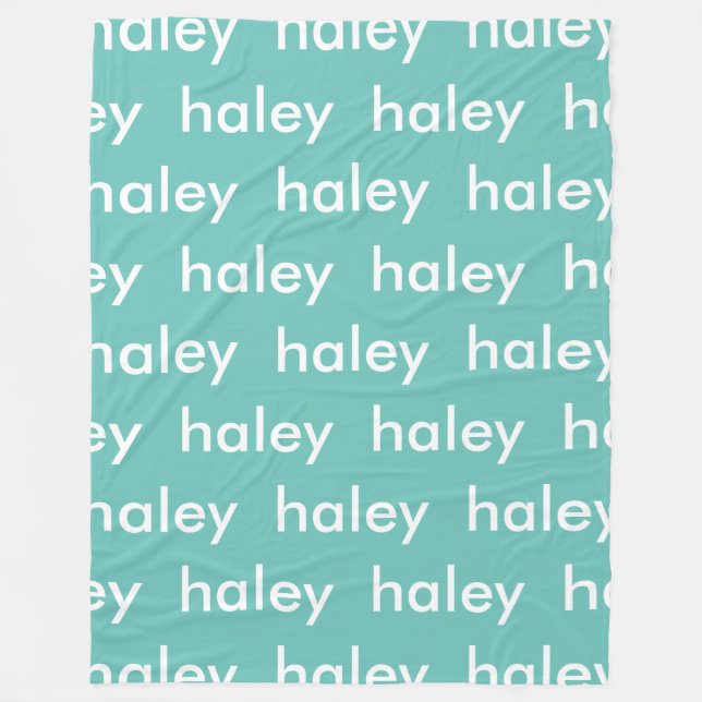 Personalized Name Blanket for Kids (Front)