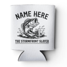 Personalized Name Classic Bass Fishing Storm