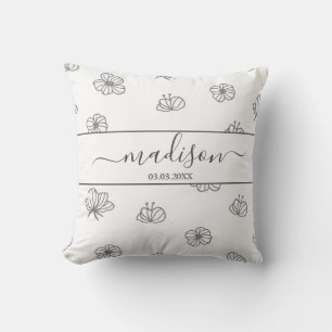 personalized name cushion