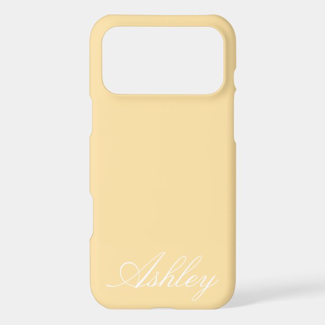 Personalized Name Custom Modern Minimal Monogram  (Back)
