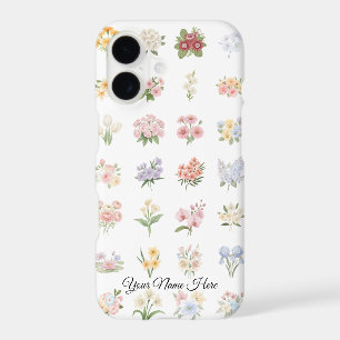 Personalized Name & Ethereal Garden Bloom