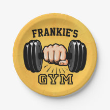 Personalized NAME Fitness Trainer GYM Custom