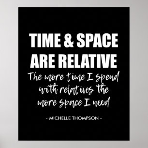 Personalized Name Fun Family Quote Typography Poster