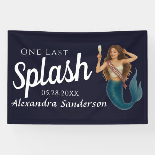 Personalized  Name Mermaid Bachelorette  Banner