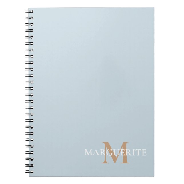 Personalized Name Monogram Notebook (Front)