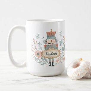 Personalized Name Nutcracker Christmas Coffee Mug
